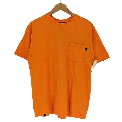 IZRO 韓国製 バックロゴ 半袖 Tシャツ カットソー メンズ