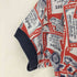 5050 裾シングル USA製 BUDWEISER リンガーTシャツ メンズ JPN:M