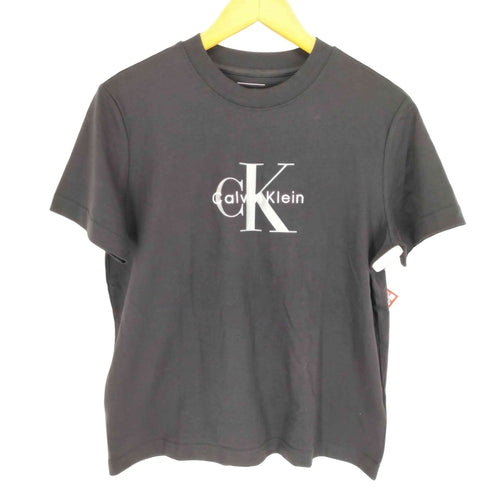 カルバンクラインジーンズ Calvin Klein Jeans ロゴプリント刺繍S/S TEE レディース JPN:M
