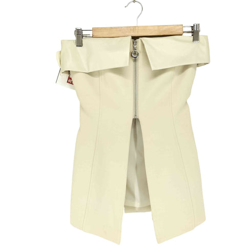 JOSE MOON LEATHER FLAP BUSTIER import レディース 38