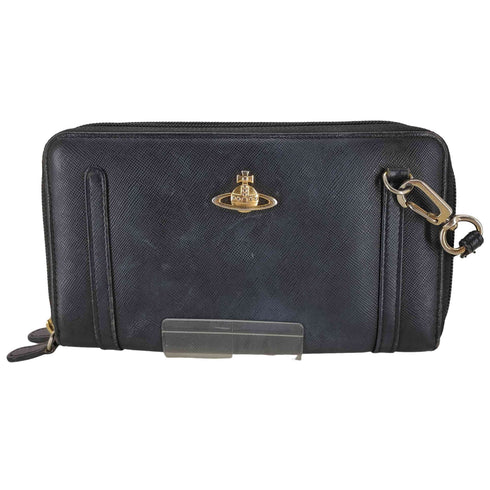 ヴィヴィアンウエストウッド Vivienne Westwood オーブ レザーショルダーウォレット メンズ