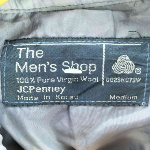ジェイシーペニー J.C.PENNEY 70S 襟芯ウールチャックシャツ メンズ JPN:M