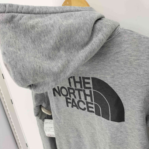 ザノースフェイス THE NORTH FACE バックプリント 袖ロゴ刺繍 ドローコード プルオーバー パーカー レディース import:M