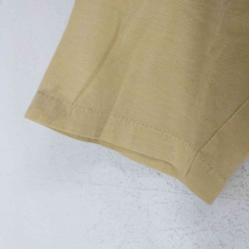 THE KNITS 70s- USA製 袖シングル ラグラン BOURBON STREET ヘンリーネック七分袖カットソー メンズ JPN:L