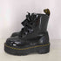 ドクターマーチン Dr.Martens HOLLY 6ホールレースアップリボンブーツ レディース JPN:38