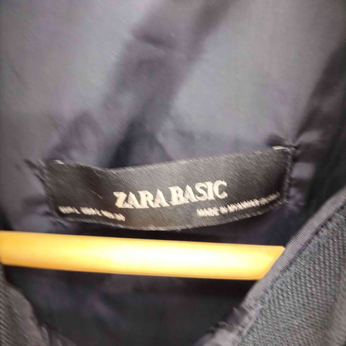 ザラ ZARA バックフリル フーデット ポリナイロン マウンテン ジャケット レディース import:L