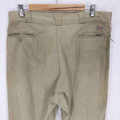 ディッキーズ Dickies 同色 ロゴ ツイル ワーク パンツ メンズ