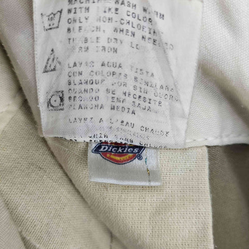 ディッキーズ Dickies 同色 ロゴ ツイル ワーク パンツ メンズ