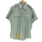 ユーエスアーミー U.S. ARMY 80S AG-415 DURABLE PRESS SHORT SLEEVE ポリ コットン ショートスリーブ ミリタリー シャツ 1982年製 メンズ 15 1/2