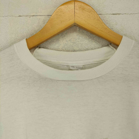 フルーツオブザルーム FRUIT OF THE LOOM 80s USA製 袖裾シングル bits and bobs ポケットTシャツ メンズ JPN:XXL