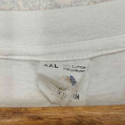 フルーツオブザルーム FRUIT OF THE LOOM 80s USA製 袖裾シングル bits and bobs ポケットTシャツ メンズ JPN:XXL