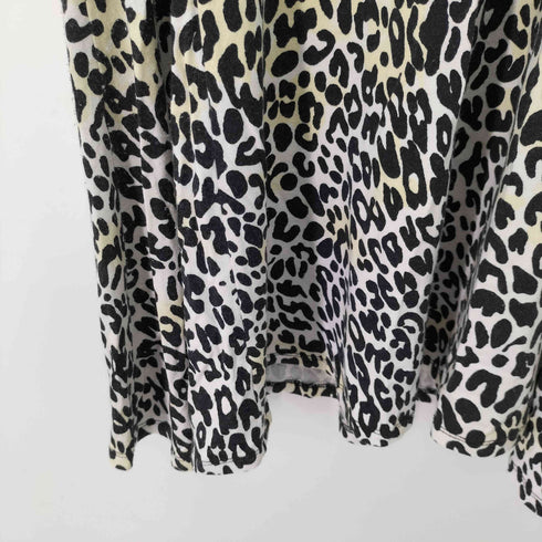 ザラ ZARA レオパード柄 レーヨンワンピース レディース import:S