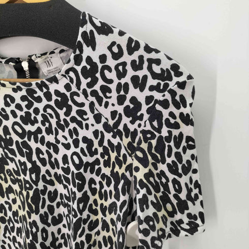 ザラ ZARA レオパード柄 レーヨンワンピース レディース import:S