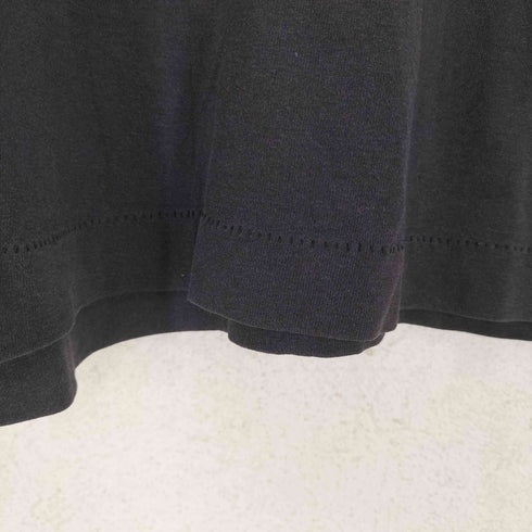 TIME TO THROW THE BELT 袖裾シングル クルーネックTシャツ メンズ