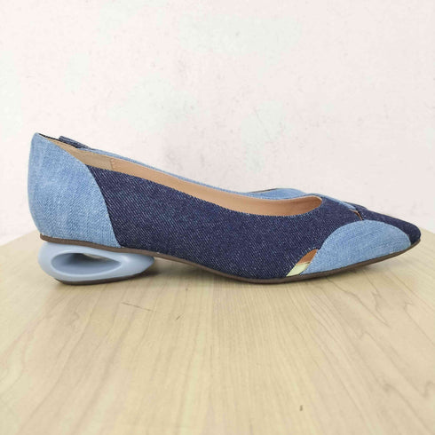 オウバニスター AU BANNISTER Betty Smith別注 コラボホールヒールパンプス レディース 37