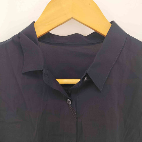 ギャバジンケーティー Gabardine K.T ナイロンシルク 切替 シアーストレッチシャツ レディース 11