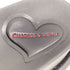 チャールズアンドキース CHARLES&KEITH Dahlia ダリア パッドキルトハートプリントサンダル レディース EUR:37