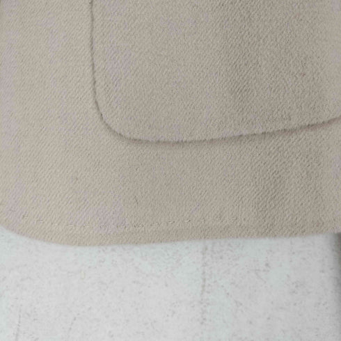 マックスマーラステュディオ MAX MARA STUDIO アンゴラウール オープンカラーショートコート レディース IJ 42