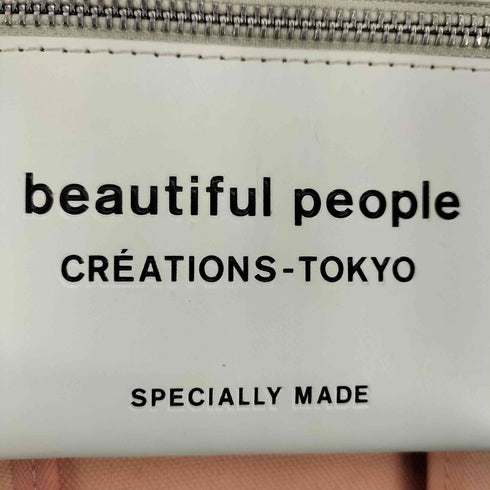 ビューティフルピープル beautiful people 2WAY ライニングロゴポケットミニショルダーバッグ レディース