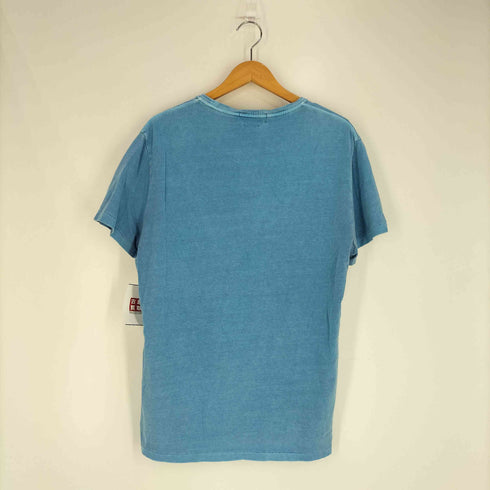 ポロバイラルフローレン Polo by RALPH LAUREN CUSTOM FIT 裾ロゴ刺繍 ポケット クルーネック Tシャツ メンズ import:L