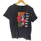 ナイキ NIKE 90s 銀タグ USA製 袖シングル フロントプリントクルーネックTシャツ メンズ JPN:L