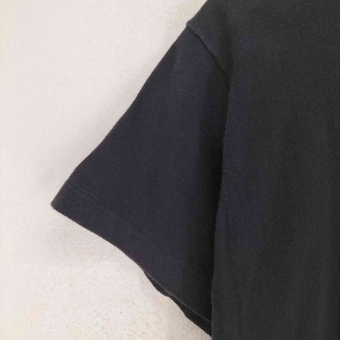 ナイキ NIKE 90s 銀タグ USA製 袖シングル フロントプリントクルーネックTシャツ メンズ JPN:L