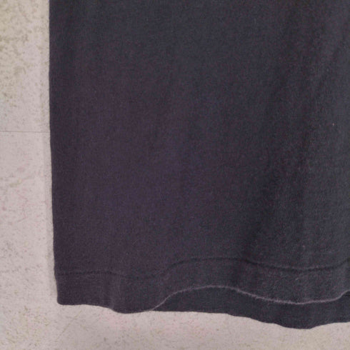 ナイキ NIKE 90s 銀タグ USA製 袖シングル フロントプリントクルーネックTシャツ メンズ JPN:L