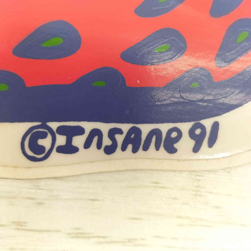 insane 1991© 苺 いちご ストロベリー ステッカー メンズ