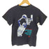 ナイキ NIKE 90s 銀タグ USA製 袖裾シングル フロントプリントクルーネックTシャツ メンズ BOY'S M