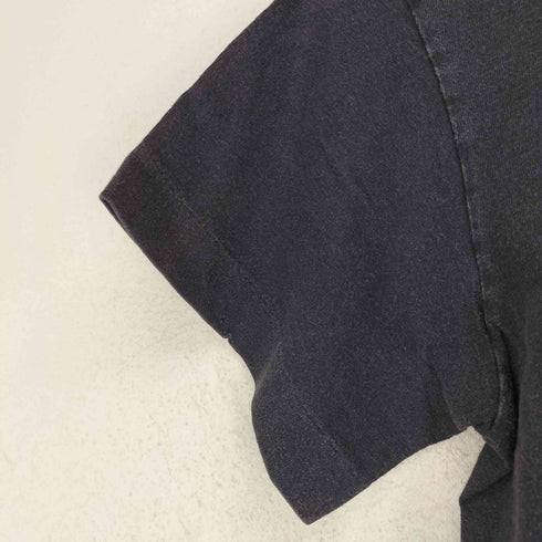 ナイキ NIKE 90s 銀タグ USA製 袖裾シングル フロントプリントクルーネックTシャツ メンズ BOY'S M