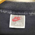 ナイキ NIKE 90s 銀タグ USA製 袖裾シングル フロントプリントクルーネックTシャツ メンズ BOY'S M