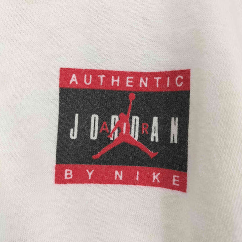 袖シングル 両面プリントクルーネックTシャツ メンズ