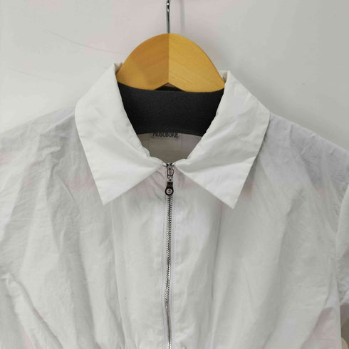 MUSUBORE double zip gather shirts レディース FREE