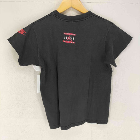 推定80S 袖シングル 両面プリントクルーネックTシャツ レディース