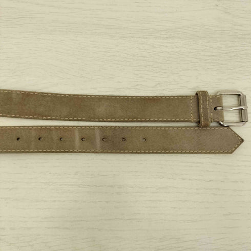 コムデギャルソンオムプリュス COMME des GARCONS HOMME PLUS スエード レザーベルト メンズ 76