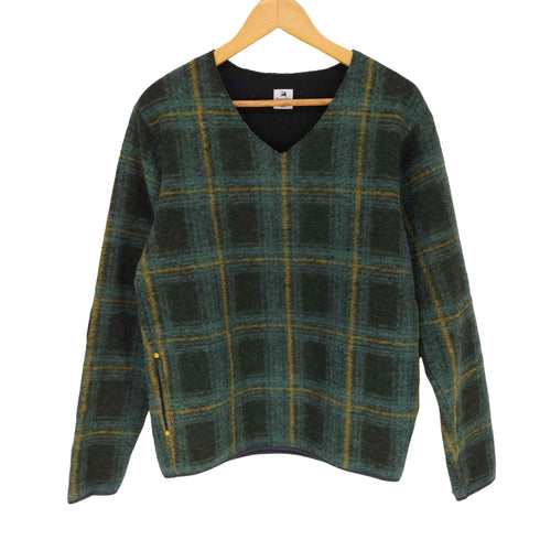 サスクワァッチファブリックス SASQUATCHfabrix. DIGABLE CHECK VNECK CUTSEWN メンズ JPN:M