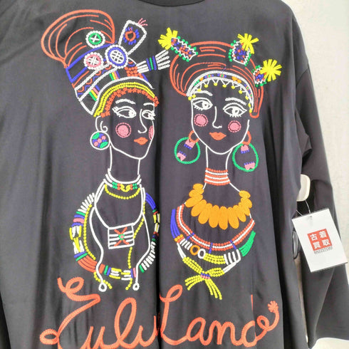 トクコプルミエヴォル TOKUKO 1er VOL Zulu Land Africa 民族 刺繍チュニックワンピース レディース JPN:9号