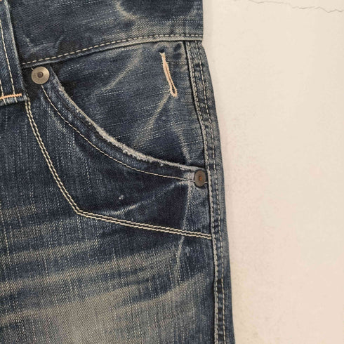 エドウィン EDWIN 503 シンチバック フレアデニムパンツ Y2K レディース JPN:S