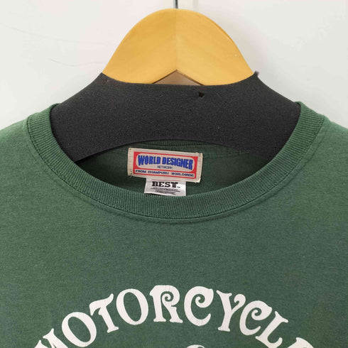 フルーツオブザルーム FRUIT OF THE LOOM WORLD DESIGNER フロントプリント S/S Tシャツ メンズ import:S