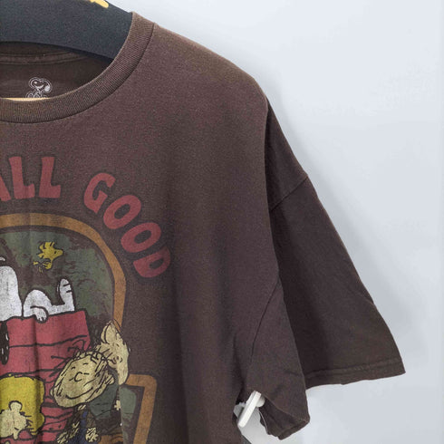 ピーナッツ PEANUTS フロントプリント S/S Tシャツ メンズ import:XL