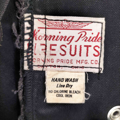 MORNING PRIDE FIRE SUITS 40S~ダック地サスペンダーパンツ メンズ