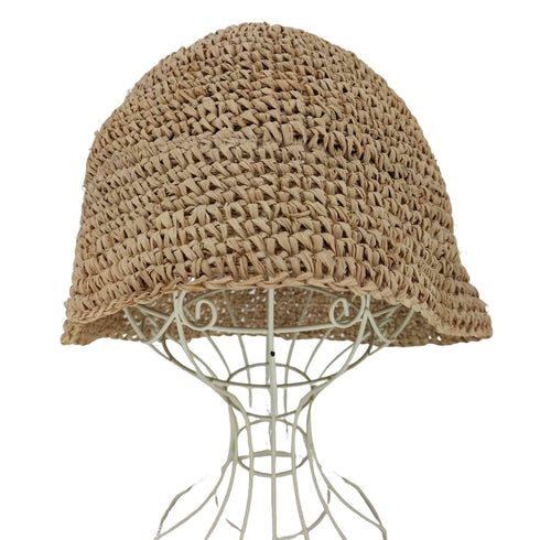 ディアスポラスケートボーズ Diaspora Skateboards 25SS Raffia Bell Hat メンズ L