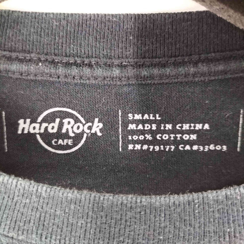 ハードロックカフェ Hard Rock Cafe 両面プリント S/S Tシャツ レディース import:S