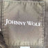 ジョニーウルフ JOHNNY WOLF コーティング 裾ジップ スキニーデニム フレア メンズ JPN:2