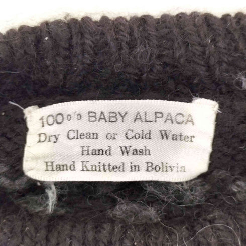 BABY ALPACA アルパカニット メンズ