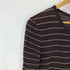 ティーバイアレキサンダーワン T by Alexander Wang リネン混 ボーダーシアーカットソー レディース XS
