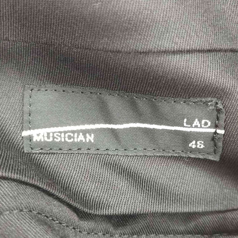 ラッドミュージシャン LAD MUSICIAN サイドシンチ テーパードスラックス メンズ 46