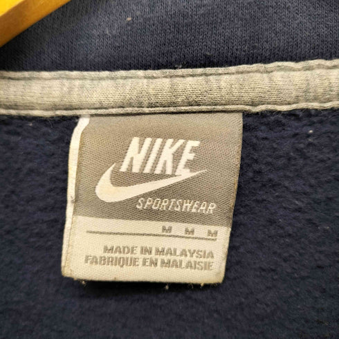 ナイキ NIKE 00s スウォッシュ刺繍コットンジップジャケット メンズ JPN:M