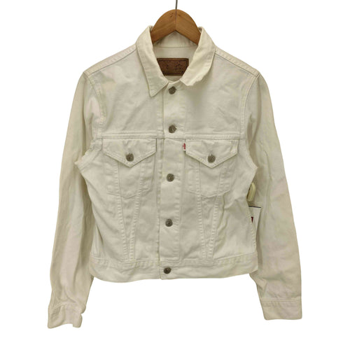 リーバイス Levis 90S 香港製 W7516 3rd型 デニム トラッカージャケット 白タブ 96年製 レディース import:M