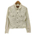 リーバイス Levis 90S 香港製 W7516 3rd型 デニム トラッカージャケット 白タブ 96年製 レディース import:M